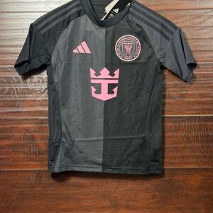 adidas Inter Miami Lionel Messi 25/26 Away Soccer Jersey JI6820 Youth Small NWT